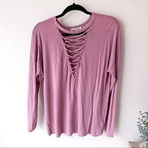 EXPRESS One Eleven Long Sleeve Tee